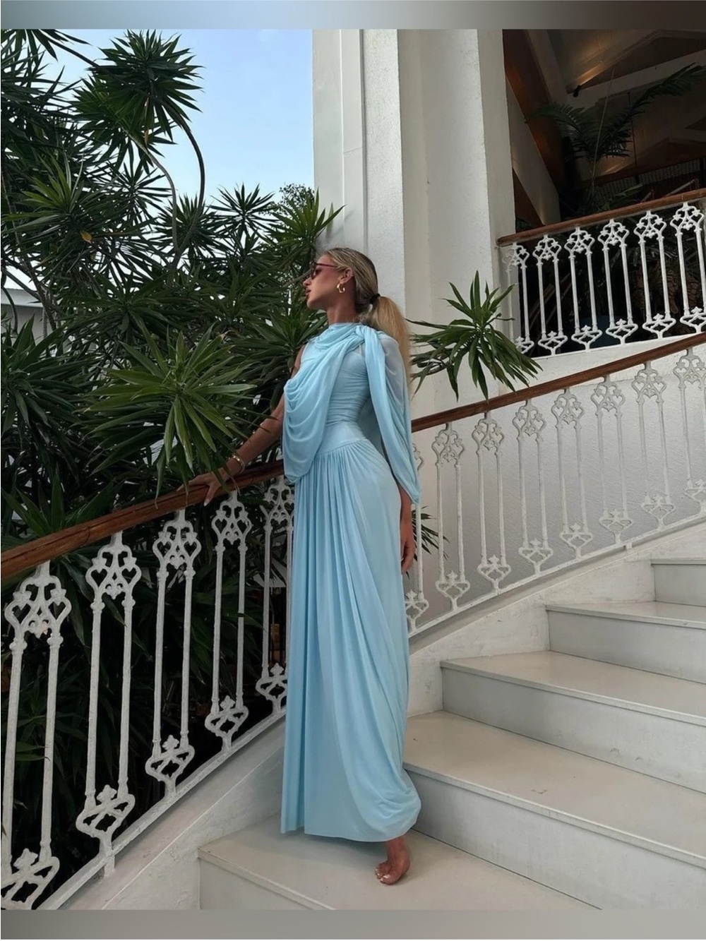 Deme by Gabriella Jasmine Dress Blue